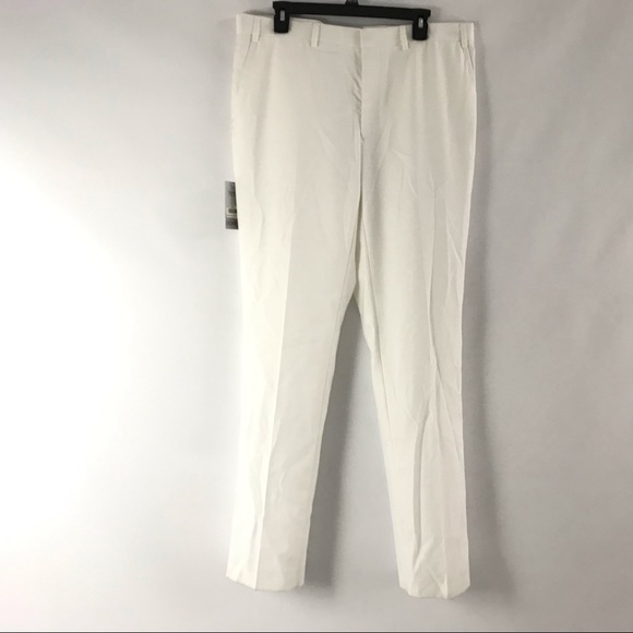 white skinny suit pants mens